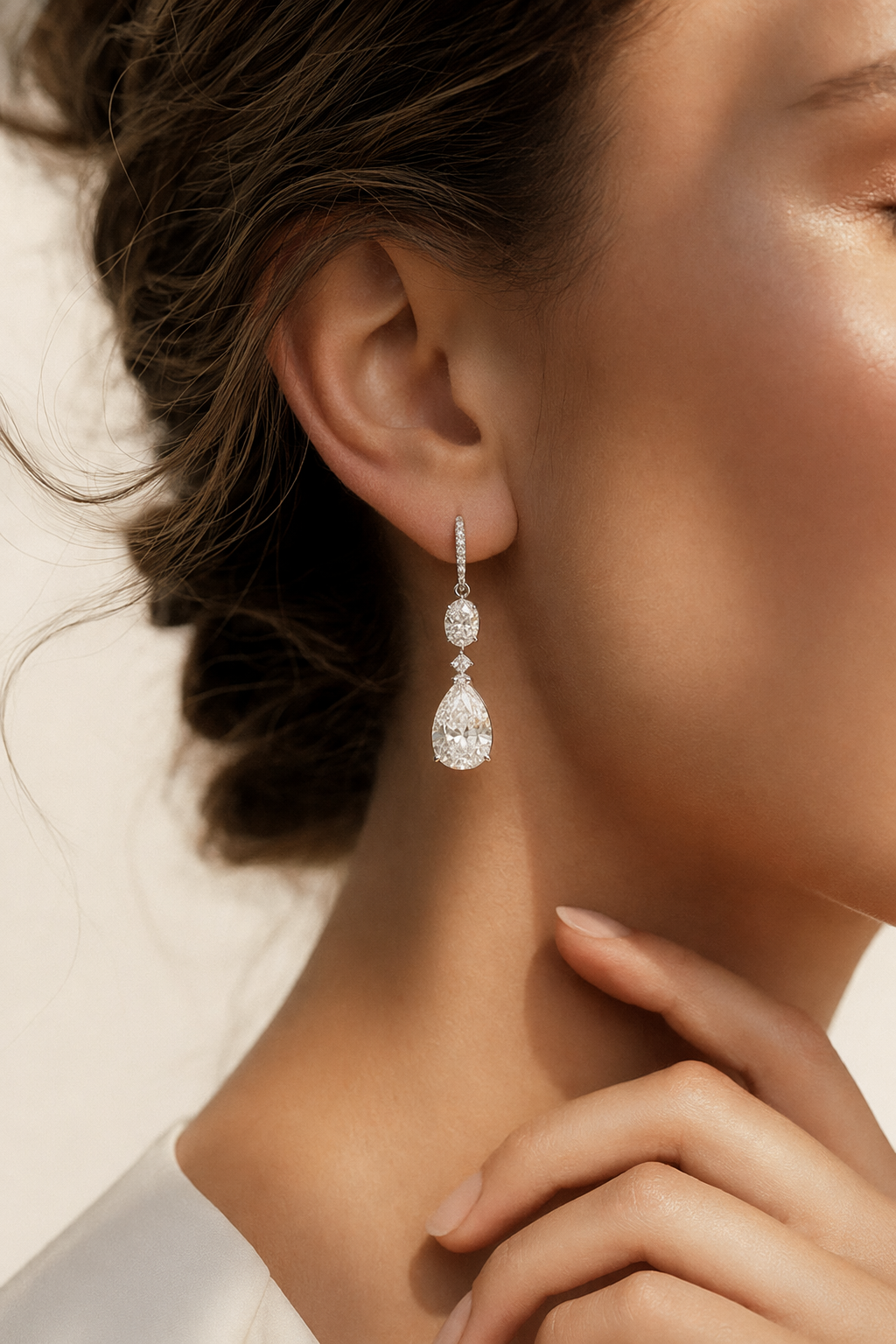 Diamond earrings
