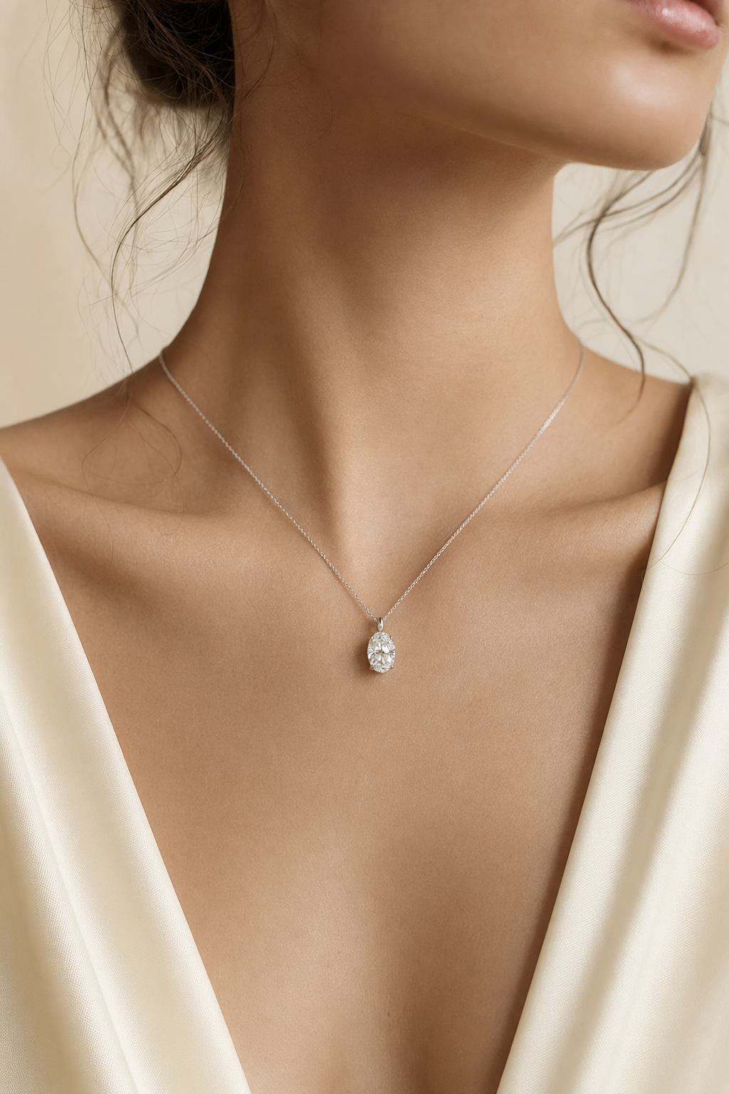 Diamond necklaces